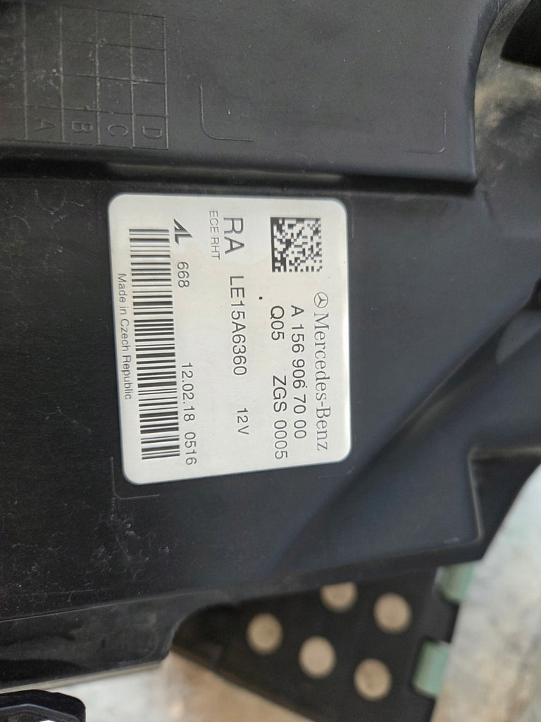 Frontscheinwerfer Mercedes-Benz Gla A1569067000 LED Rechts Headlight SCH1095243671xa