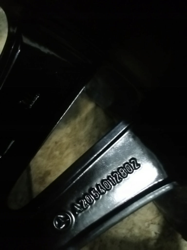 4x Alufelge 18 Zoll 7.5" 5x112 44ET Schwarz A2054012802 Mercedes-Benz Rim Wheel FEL5804423301al