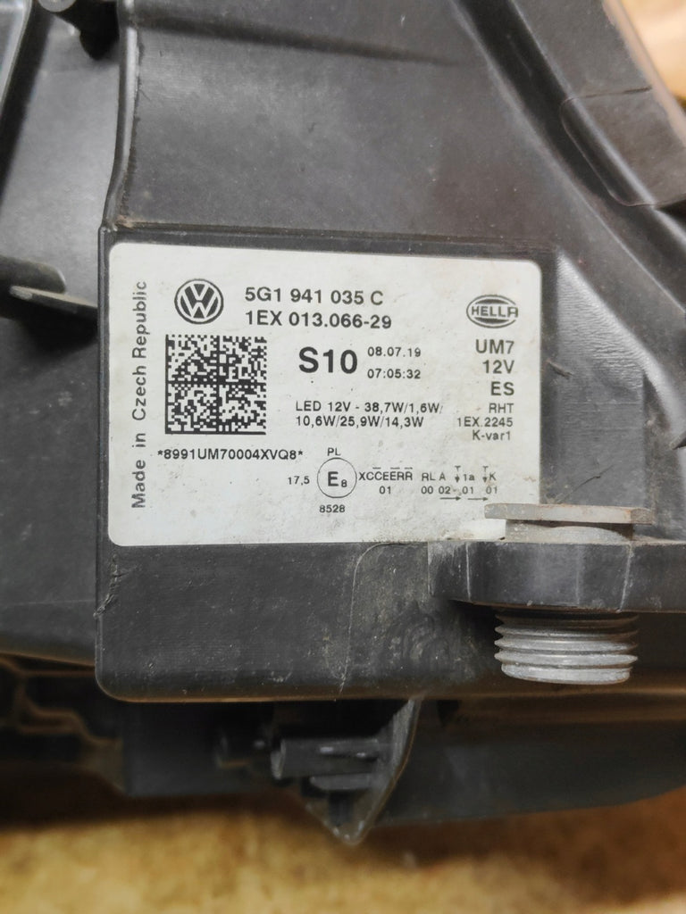 Frontscheinwerfer VW Golf VII I 5G1941035C LED Links Scheinwerfer Headlight SCH2667878178rt