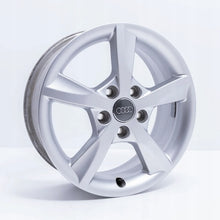 Laden Sie das Bild in den Galerie-Viewer, 4x Alufelge 16 Zoll 6.0" 5x112 48ET Glanz Silber Audi Rim Wheel FEL6754801705lh