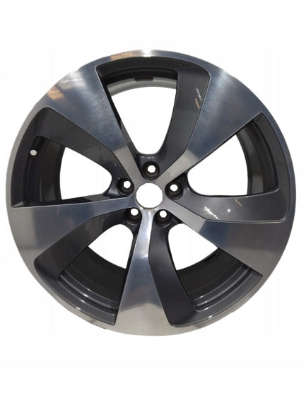 1x Alufelge 21 Zoll 9.5" 5x112 31ET Matt Silber 4M0601025 Audi Q7 Mg Rim Wheel FEL6856635370iw
