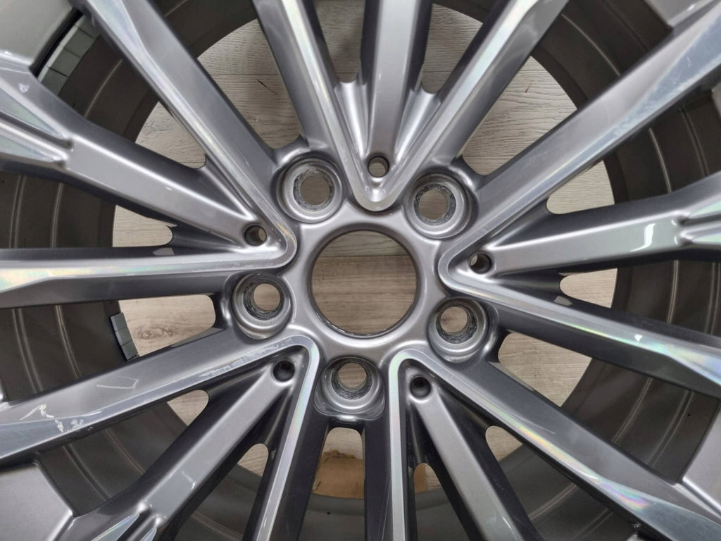 1x Alufelge 17 Zoll 7.5" 5x112 54ET Glanz Graphit 6856085 BMW 2 F45 Mg Rim Wheel FEL9924555040im