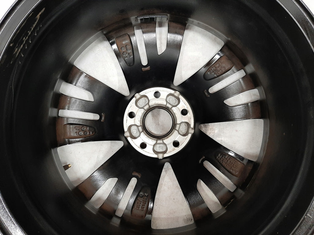 1x Alufelge 18 Zoll 7.5" 5x108 49ET Glanz Schwarz 9809687377 Peugeot Ii FEL5283414217di
