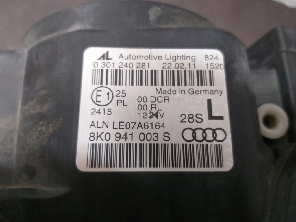 Frontscheinwerfer Audi A4 B8 8K0941003S Links Scheinwerfer Headlight