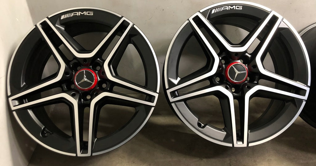 4x Alufelge 18 Zoll 8.5" 5x112 A2054019600 Mercedes-Benz A205 Rim Wheel FEL3390939472vu