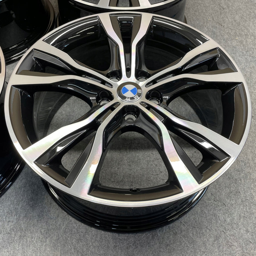 4x Alufelge 18 Zoll 8.0" 5x112 57ET 6855093 BMW 2 Active Tourer F45 F46 FEL7687804060al