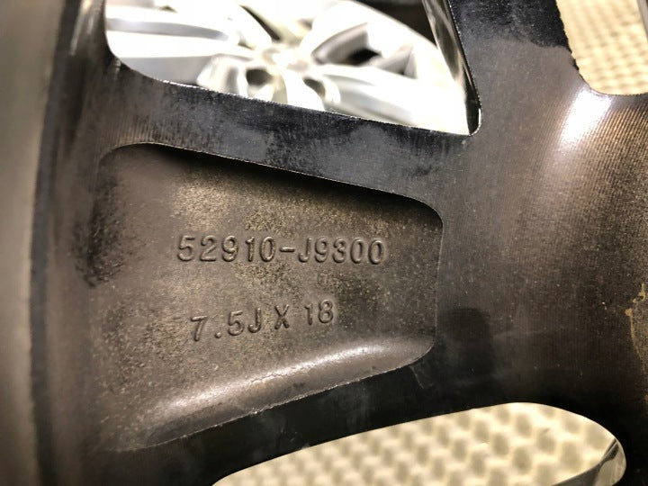 4x Alufelge 18 Zoll 7.5" 5x114.3 52910-J9300 Hyundai Kona Rim Wheel FEL1239465805ul