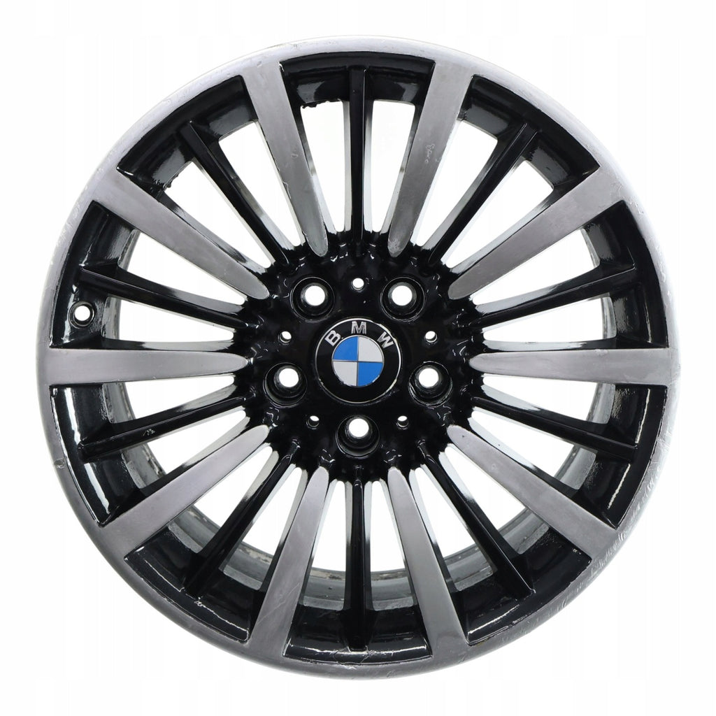 1x Alufelge 18 Zoll 8.0" 5x120 30ET Glanz Schwarz 6796249 BMW F30 F32 Rim Wheel FEL2729169066to
