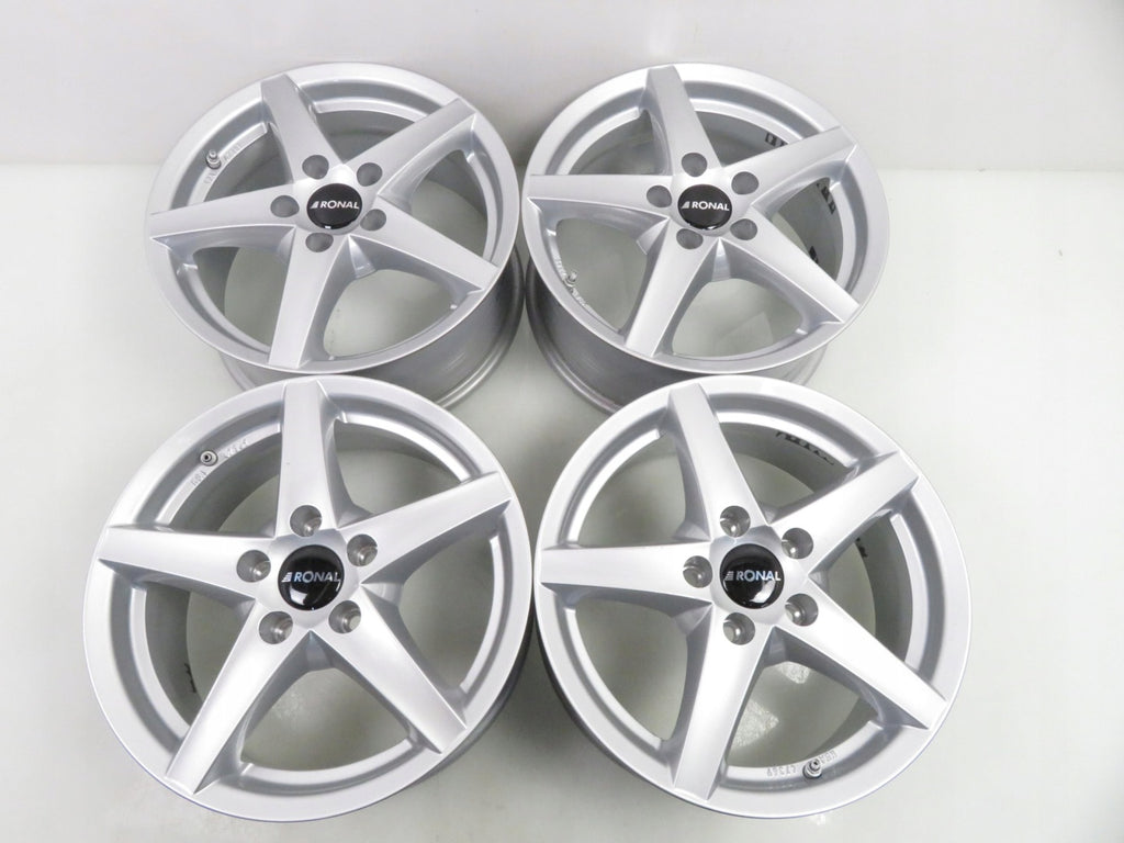 4x Alufelge 16 Zoll 7.0" 5x112 50ET Glanz Silber KBA47369 Audi I Rim Wheel FEL7164940772sg