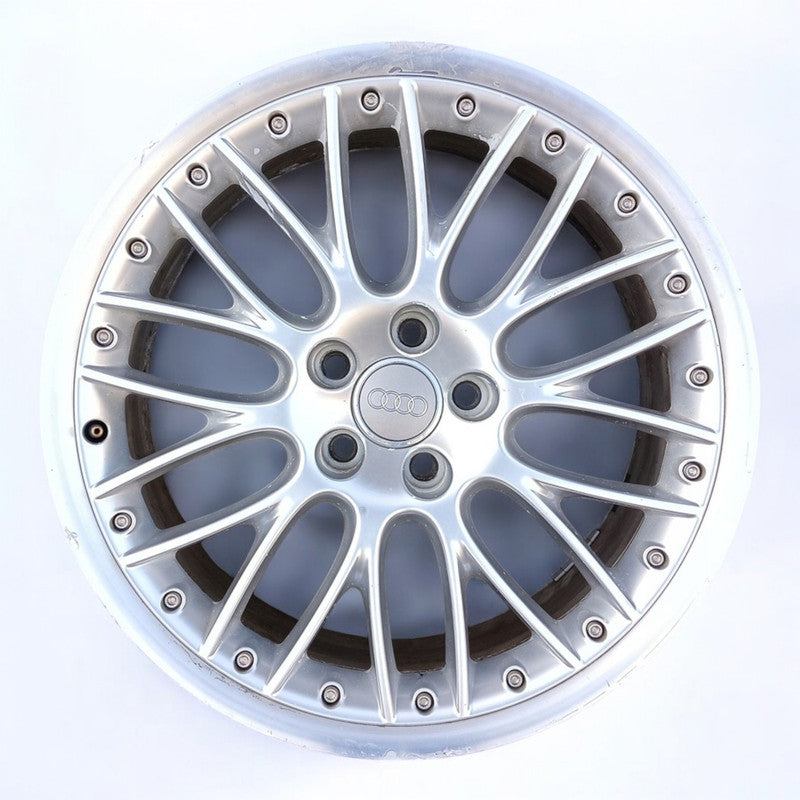 1x Alufelge 19 Zoll 8.5" 5x112 Glanz Silber 4F0601025 Audi A6 C6 Rim Wheel