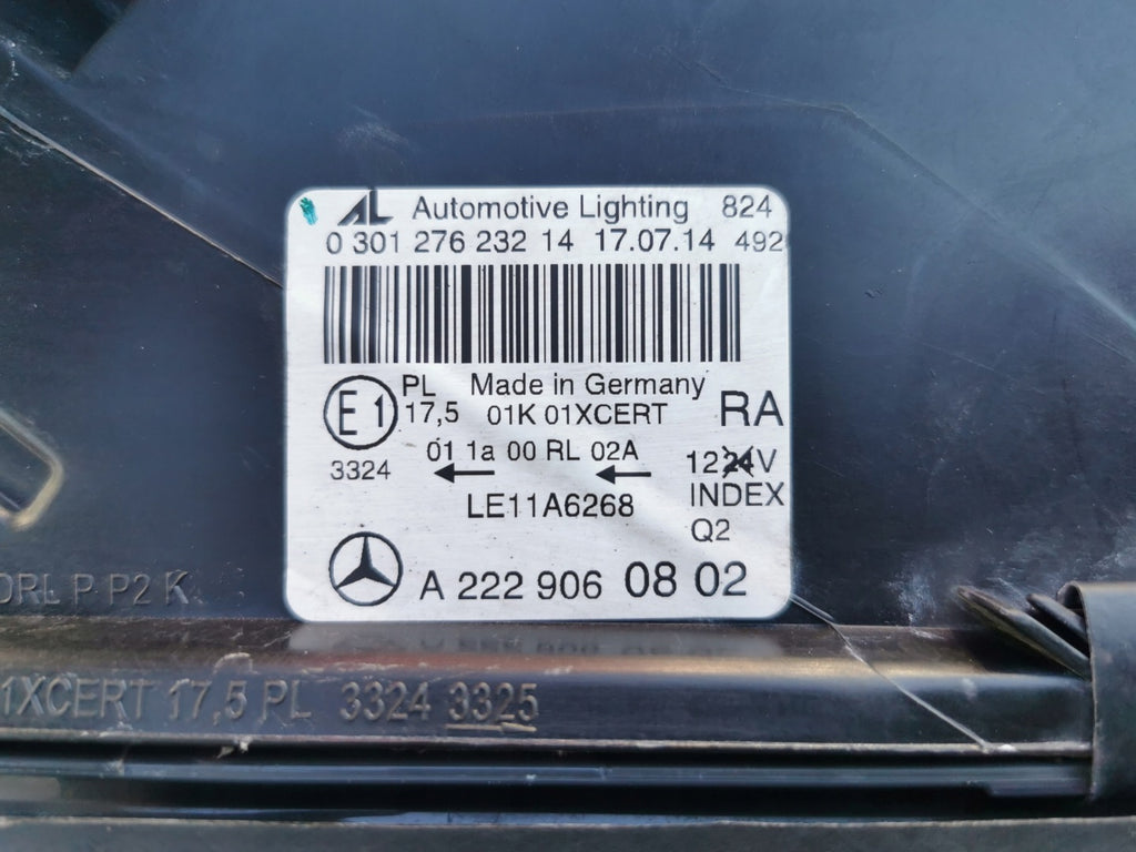 Frontscheinwerfer Mercedes-Benz W222 A2229060802 LED Rechts Headlight SCH9172188178ko