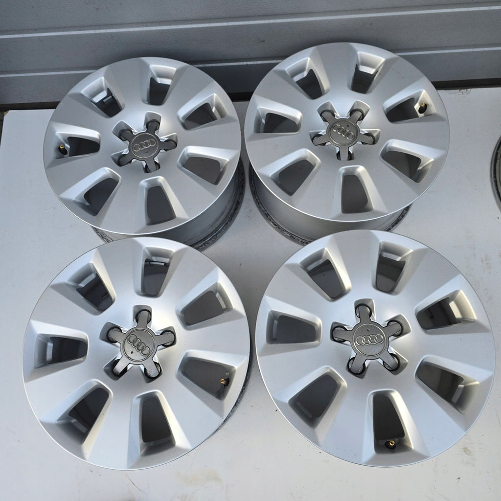 4x Alufelge 16 Zoll 7.5" 5x112 37ET 480601025 Audi C6 A4 B6 B7 Rim Wheel FEL9819790741ti