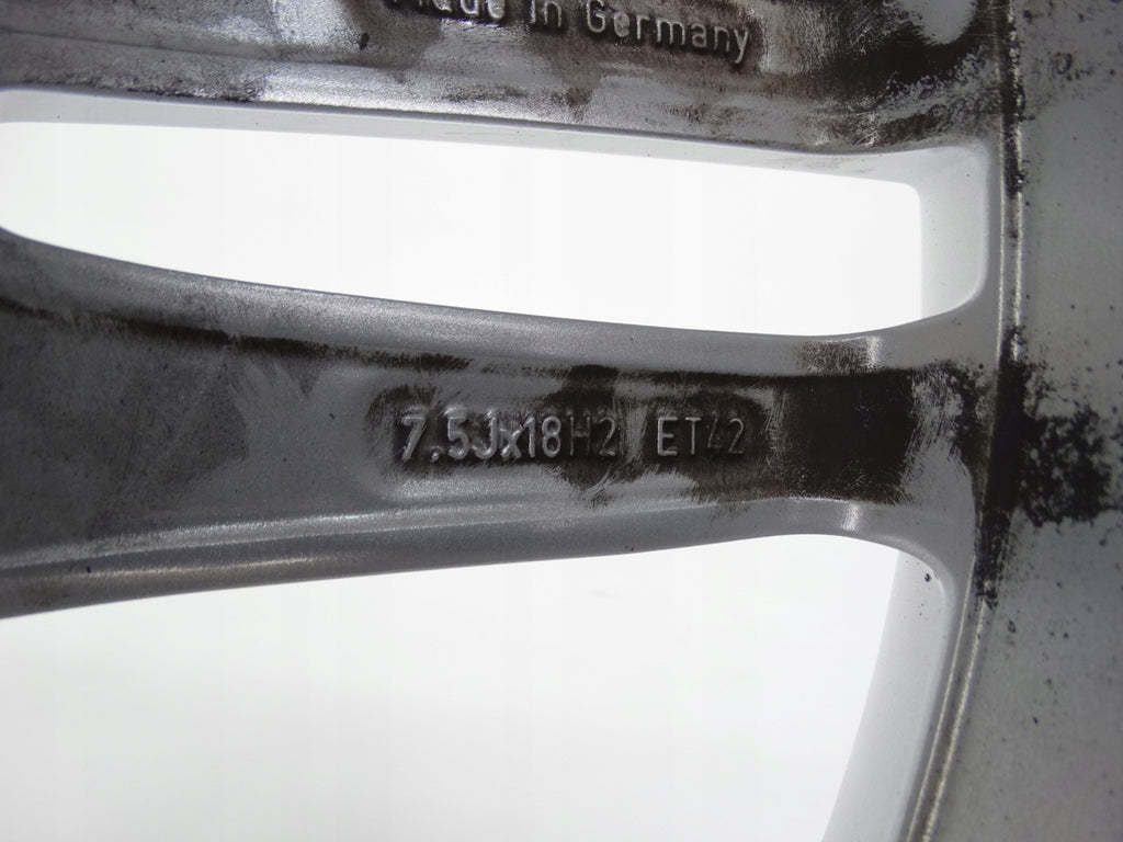 1x Alufelge 18 Zoll 7.5" 5x112 42ET A1724011102 Mercedes-Benz Slk R172 Rim Wheel FEL9262511683pp