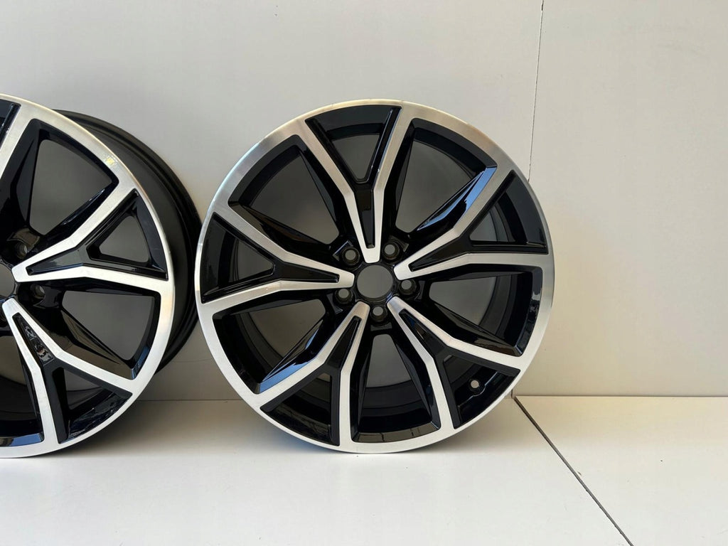4x Alufelge 18 Zoll 7.0" 5x112 39ET Glanz 2GM601025P VW T-Cross Rim Wheel FEL5684555230uz
