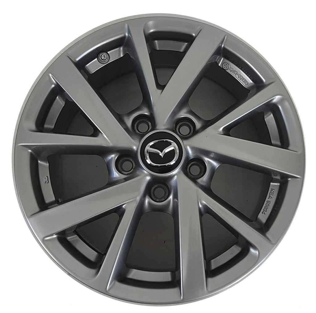 1x Alufelge 16 Zoll 6.5" 5x114.3 45ET Mazda 3 Bp Cx-30 Rim Wheel FEL8496152419cs