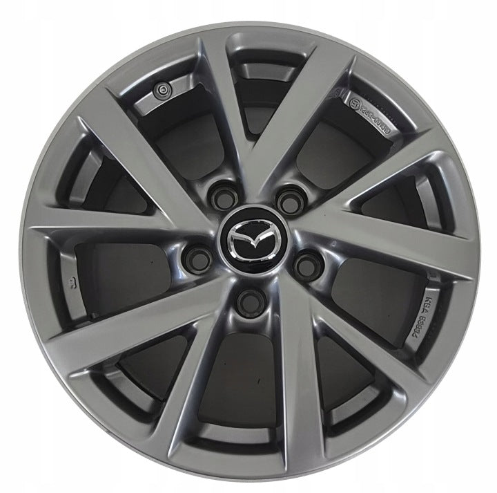 1x Alufelge 16 Zoll 6.5" 5x114.3 45ET Mazda 3 Bp Cx-30 Rim Wheel FEL8496152419cs
