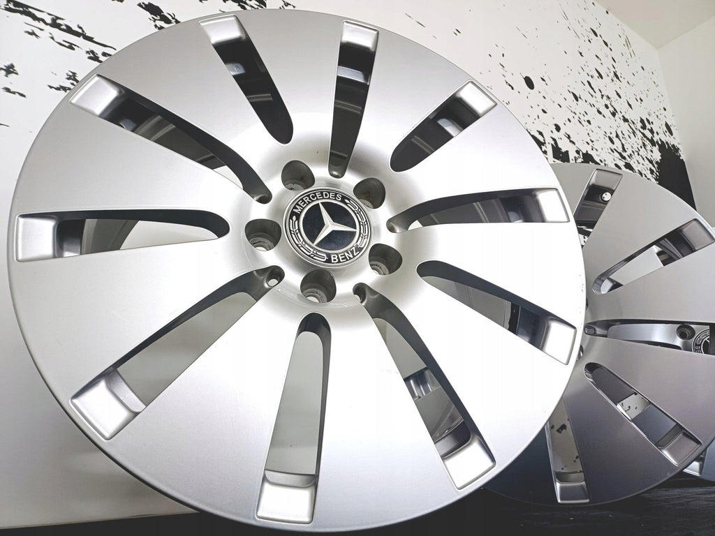 4x Alufelge 17 Zoll 7.0" 5x112 48 5ET Silber Mercedes-Benz W205 W204 Rim Wheel FEL6793868362xz