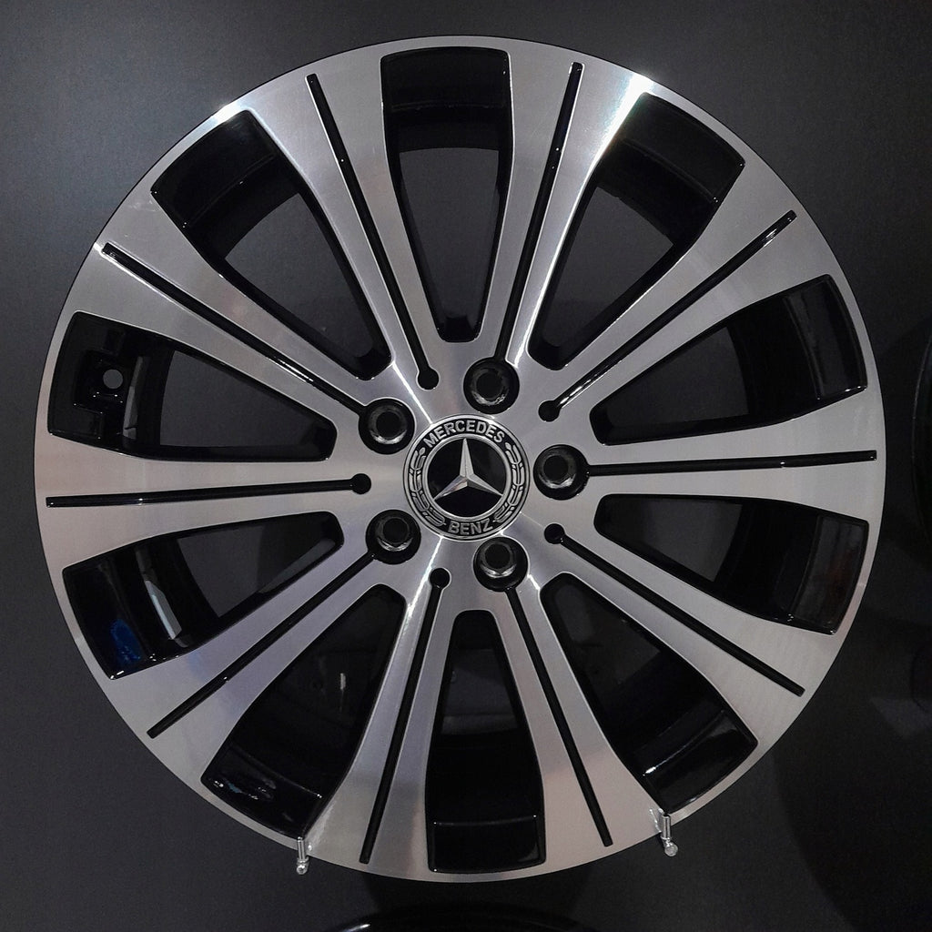 4x Alufelge 18 Zoll 6.5" 5x112 44 5ET A2434010000 Mercedes-Benz Eqa H243