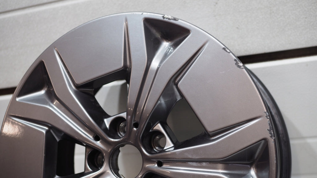 1x Alufelge 17 Zoll 7.5" 5x112 43ET Glanz Grau 6898036 BMW Rim Wheel FEL2897361595uh