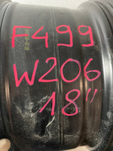 Load image into Gallery viewer, 1x Alufelge 18 Zoll 9.0" 5x112 58ET Glanz Graphit A2064016600 Mercedes-Benz W206 FEL1460096275vd