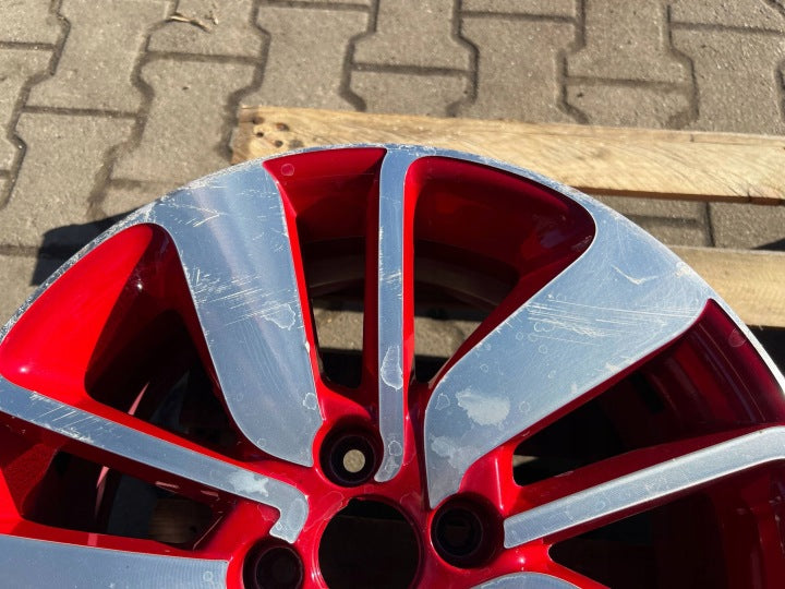 1x Alufelge 17 Zoll 403009307R Renault Clio IV 1 Rim Wheel FEL8232579984si