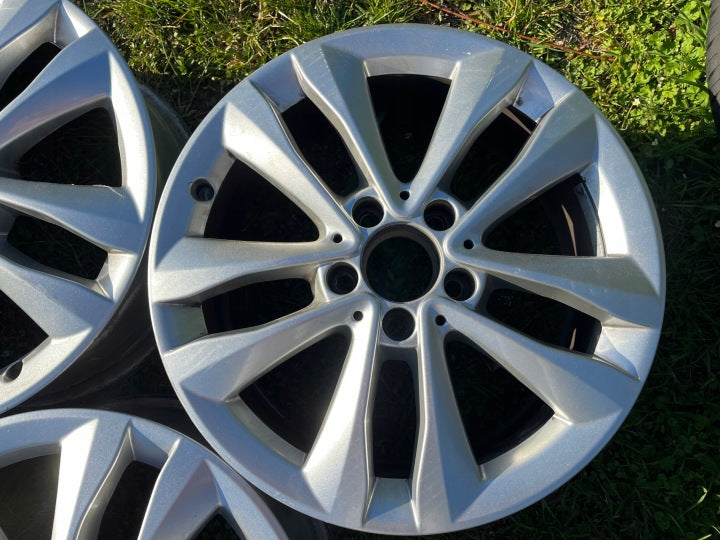 4x Alufelge 17 Zoll 7.0" 5x112 48 5ET Glanz Silber A2054018000 Audi I Rim Wheel FEL9188017324ym
