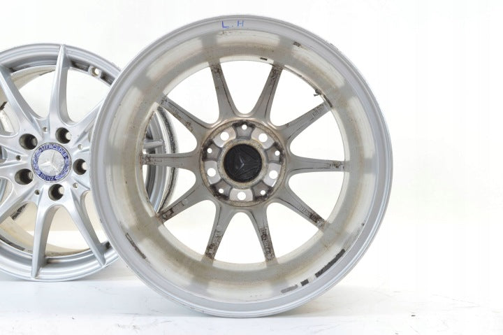 4x Alufelge 16 Zoll 7.0" 5x112 43ET Glanz Silber A2044015702 Mercedes-Benz FEL3958330217xb
