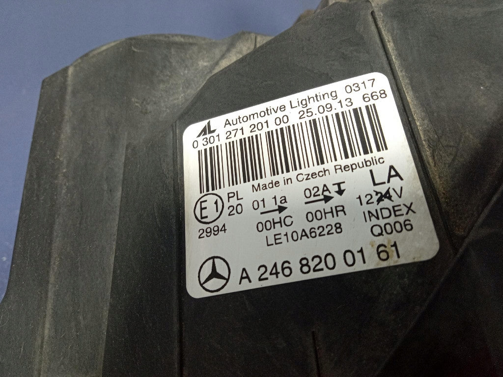 Frontscheinwerfer Mercedes-Benz W246 A2468200161 Links Scheinwerfer Headlight SCH1722797546qi