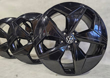 Load image into Gallery viewer, 4x Alufelge 19 Zoll 7.5" 5x112 51ET Glanz Schwarz 5G0601025 VW Golf Vii FEL3399775648xo