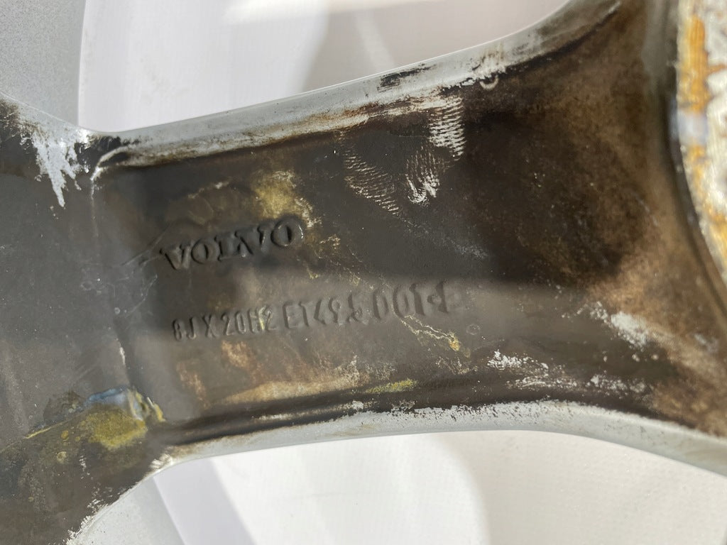 1x Alufelge 20 Zoll 8.0" 5x108 49ET Glanz Silber 31680078 Volvo Xc60 Rim Wheel FEL9476638918wd