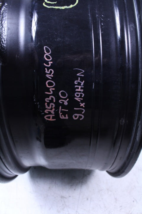 1x Alufelge 19 Zoll 9.0" 5x112 20ET Schwarz A2534015400 Mercedes-Benz Glc Amg FEL3553604249gf