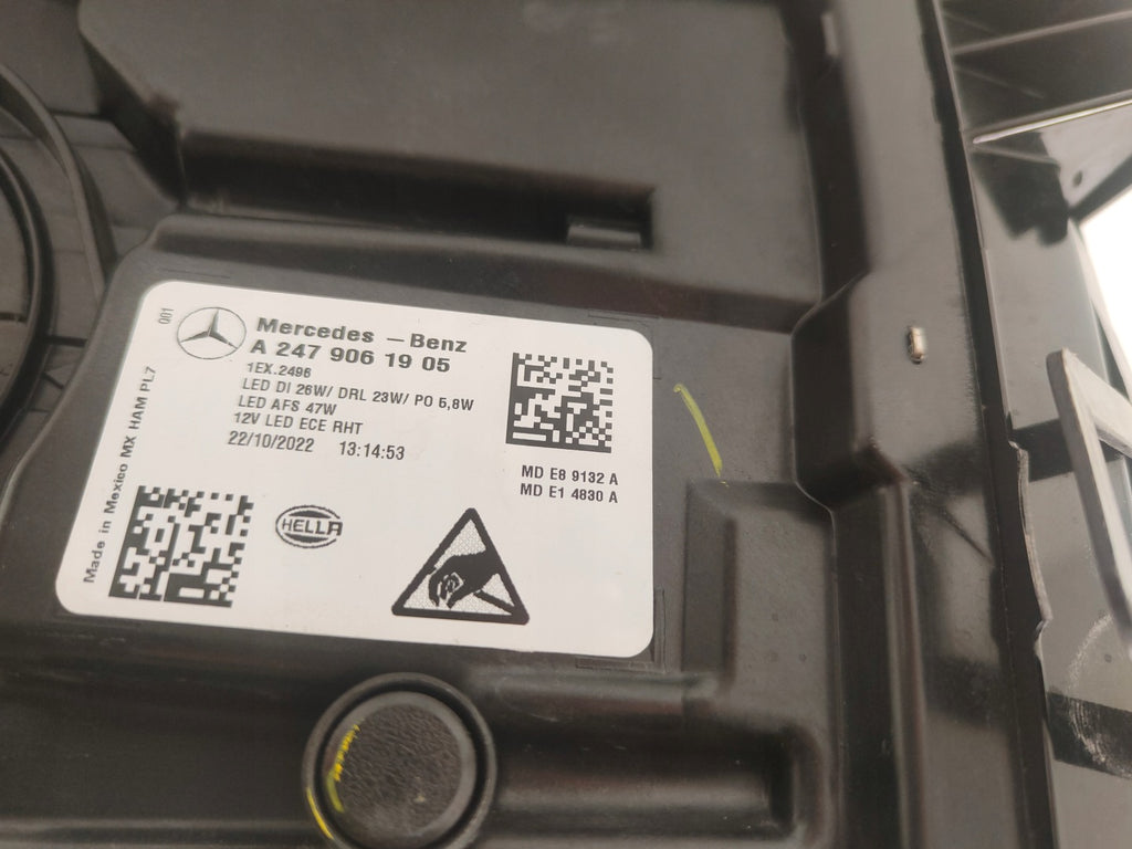 Frontscheinwerfer Mercedes-Benz Glb A2479061905 LED Links Scheinwerfer Headlight SCH7634831777mu