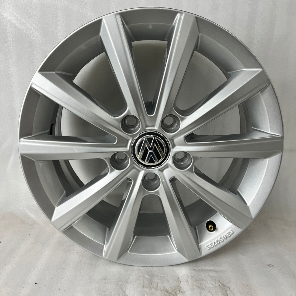 1x Alufelge 16 Zoll 6.0" 5x112 48ET Glanz Silber 5G0071496B VW Golf I Rim Wheel FEL4712979044ls