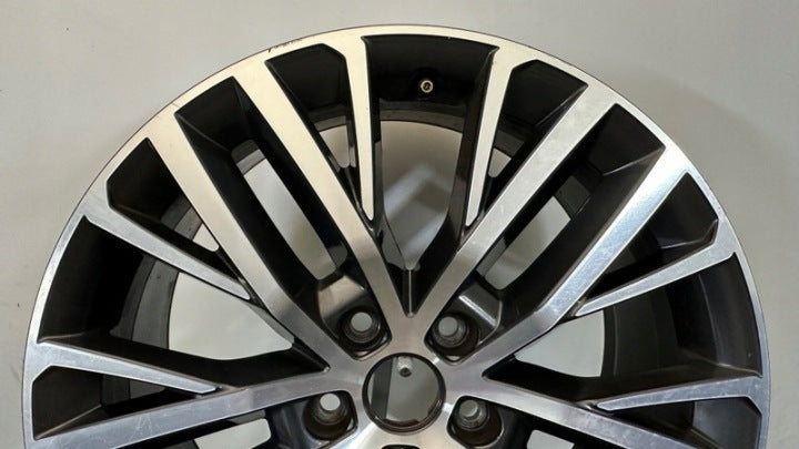 1x Alufelge 18 Zoll 7.5" 5x112 46ET Glanz Graphit 5FA601025 Mg Leon Rim Wheel FEL3556550770ln