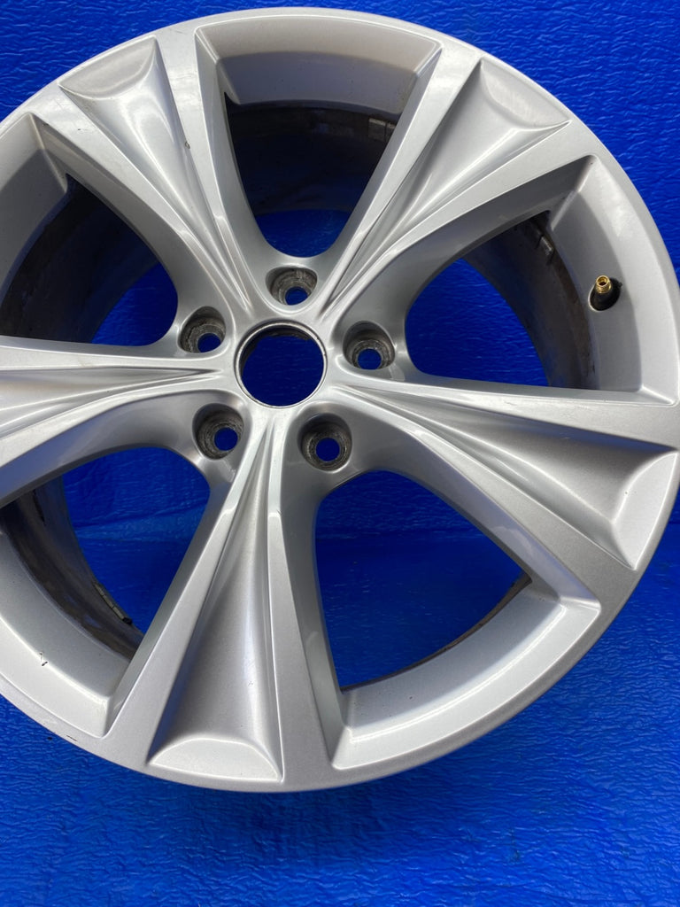 1x Alufelge 17 Zoll 7.5" 5x112 46ET Glanz Silber 5FA601025C Seat Leon Rim Wheel FEL5993632812yr