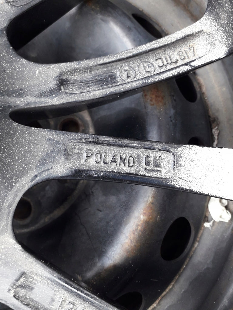 1x Alufelge 17 Zoll 7.0" 4x100 44ET Opel Rim Wheel