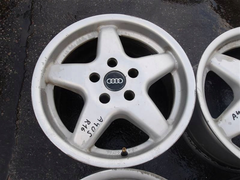 4x Alufelge 16 Zoll 7.5" 5x112 35ET Glanz Silber Audi A4 B5 Rim Wheel FEL5578453791by
