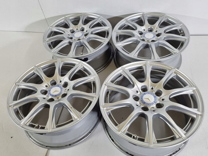 4x Alufelge 16 Zoll 6.5" 5x112 38ET A2054012400 Mercedes-Benz Rim Wheel FEL1284171798rg
