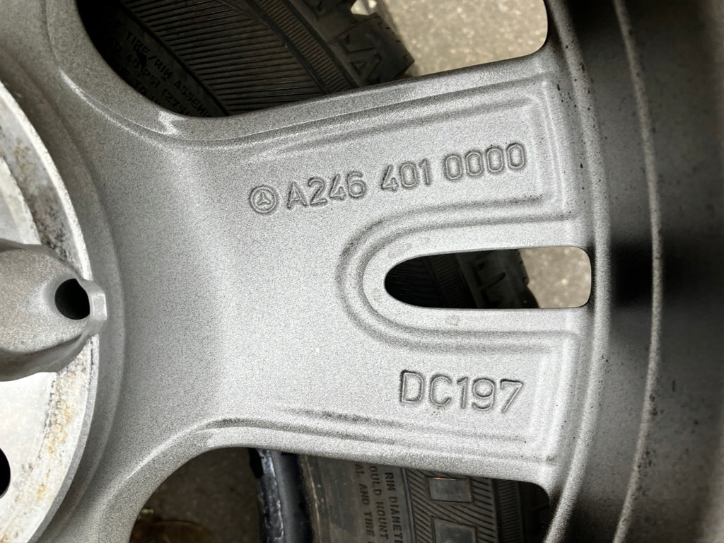 1x Alufelge 16 Zoll 6.5" 5x112 49ET A2464010000 Mercedes-Benz W169 Rim Wheel FEL7360034806bt