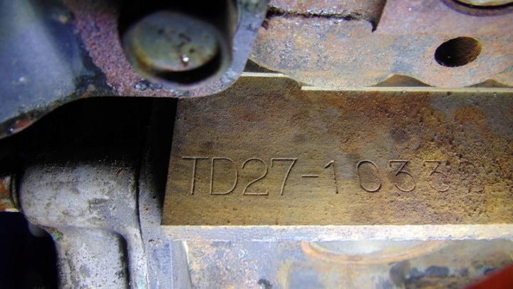 Motor Ford Nissan Maverick TD27 2.7 100PS 200TKm 1990 Diesel Engine Unkomplett MOT6316511618qg