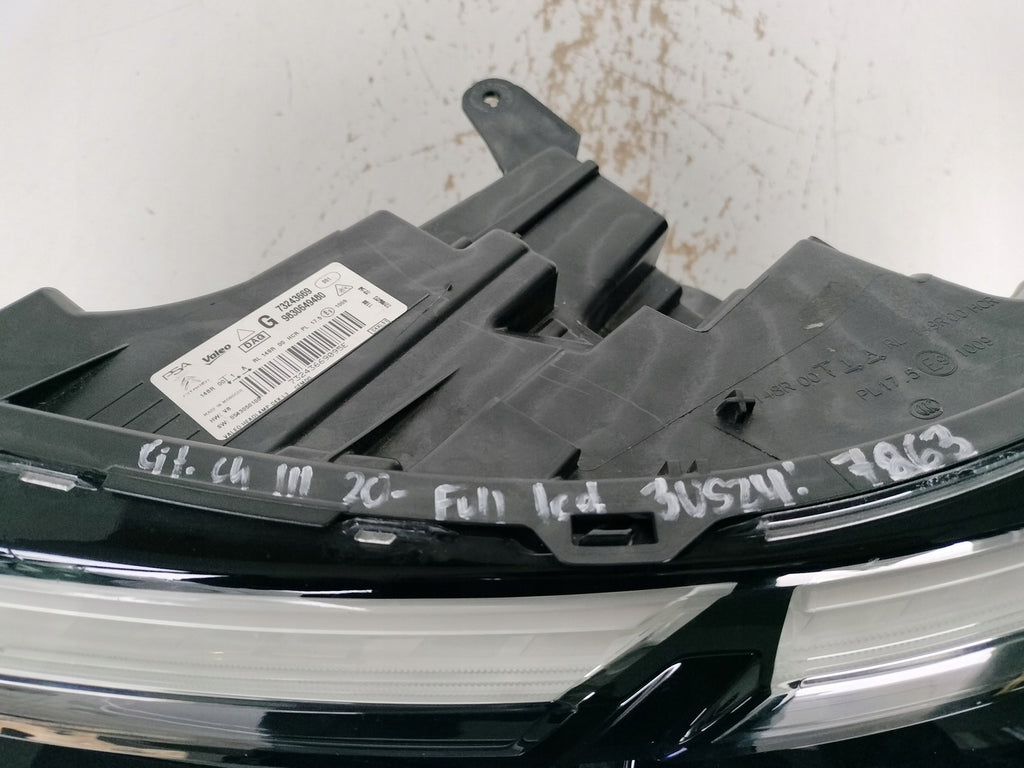 Frontscheinwerfer Citroën C4 III 9830649480 Full LED Links Headlight