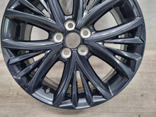 Load image into Gallery viewer, 1x Alufelge 17 Zoll 6.5" 5x100 50ET Glanz Schwarz PW4570D005 Toyota Yaris FEL6582191414kd