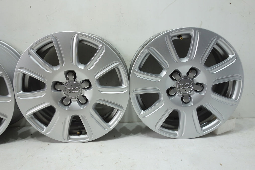 4x Alufelge 16 Zoll 6.5" 5x112 33ET Glanz Silber 8U0601025 Audi Q3 Rim Wheel