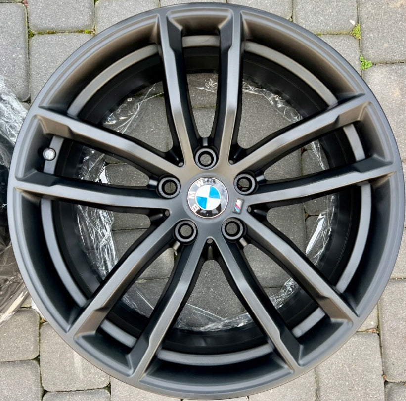 4x Alufelge 18 Zoll 8.0" 5x112 30ET Glanz Graphit 7855081 BMW G31 G30 Rim Wheel FEL8447685541vj