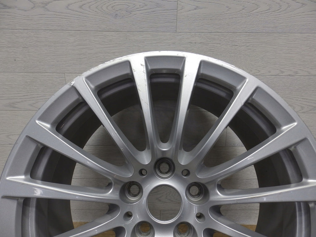 1x Alufelge 18 Zoll 8.0" 5x112 30ET Glanz Silber 6861224 BMW 5 G31 G30 Rim Wheel