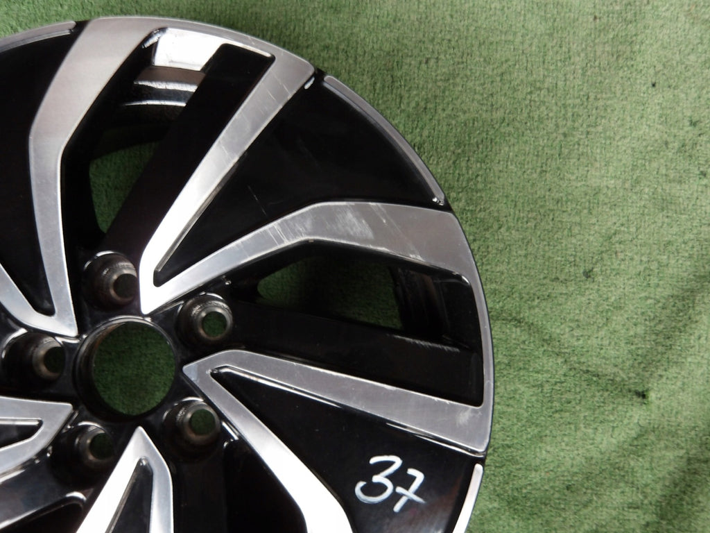 1x Alufelge 15 Zoll 5.5" 5x100 40ET Glanz Schwarz 2G0601025AS VW Polo Rim Wheel FEL3047476069us