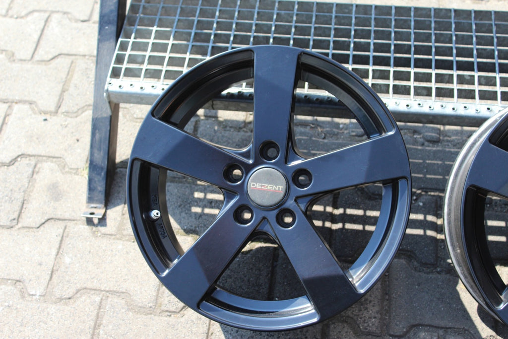 4x Alufelge 16 Zoll 7.5" 5x112 50ET Matt Schwarz KBA49734 Audi I Rim Wheel FEL9767864672bt