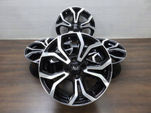 Laden Sie das Bild in den Galerie-Viewer, 4x Alufelge 17 Zoll 7.0" 4x108 47 5ET Glanz Grau H1BJ-1007-D1A Ford Fiesta I FEL9141619215la