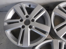 Load image into Gallery viewer, 1x Alufelge 16 Zoll 6.5&quot; 5x112 50ET Silber VW Golf Touran Rim Wheel