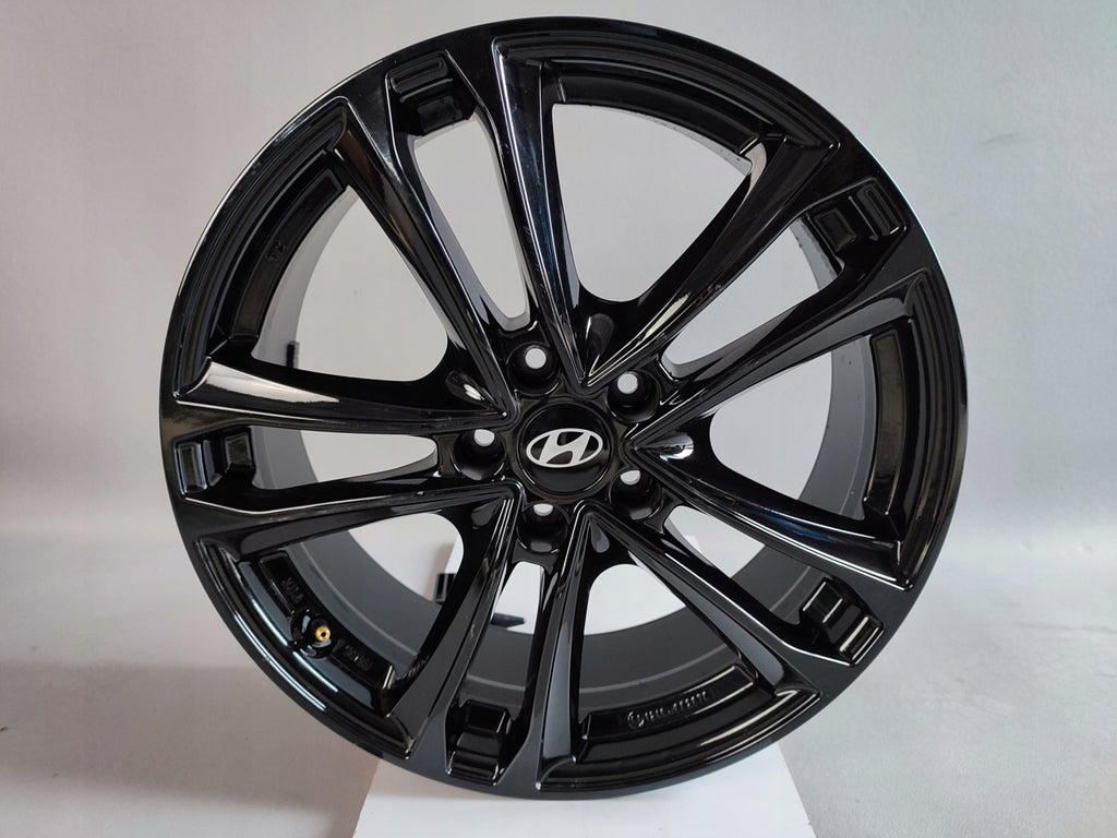1x Alufelge 19 Zoll 7.5" 5x114.3 49 5ET Schwarz KH277519 Hyundai Tucson FEL9438990647dc